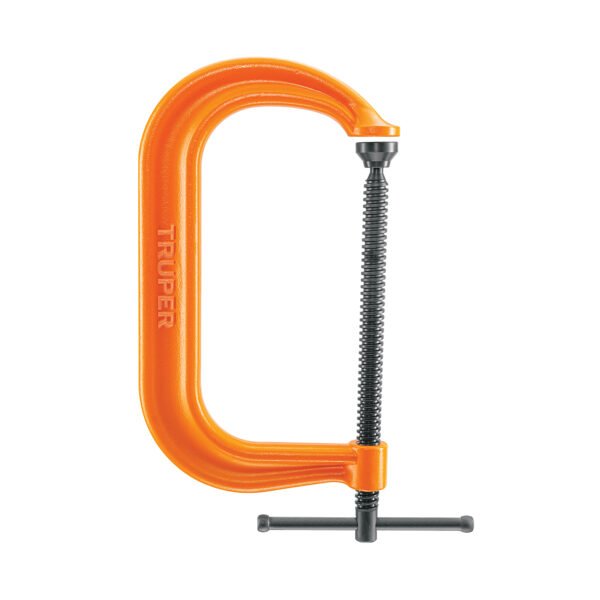 Prensa 8 forjada en acero uso industrial Truper 17657