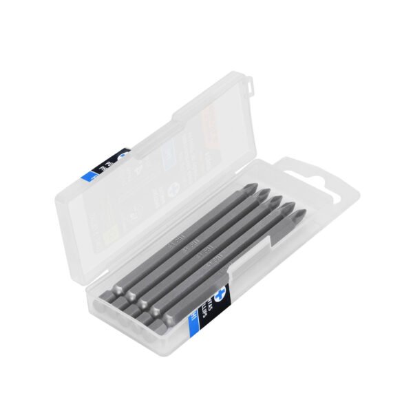 Estuche con 5 puntas de cruz PH1 largo 4 Truper Expert 101824