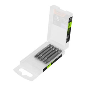 PUDE-2203.jpg Estuche con 5 puntas pozidriv PZ3 largo 2 Truper Expert 12164