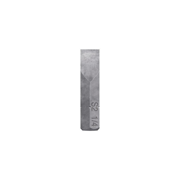 Estuche con 5 puntas planas de 1/4 largo 1 Truper Expert 12167
