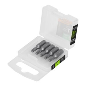 PUDE-5120.jpg Estuche con 5 puntas torx T20 largo 1 Truper Expert 12200