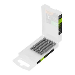 PUDE-5227.jpg Estuche con 5 puntas torx T27 largo 2 Truper Expert 12260