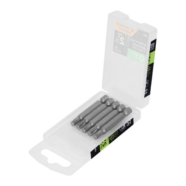 Estuche con 5 puntas torx T30 largo 2 Truper Expert 12261