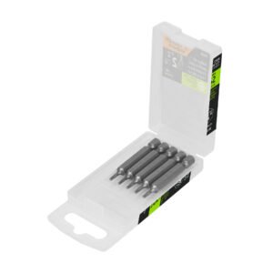 PUDE-6225.jpg Estuche con 5 puntas torx T25 con seguro largo 2 Expert 12400