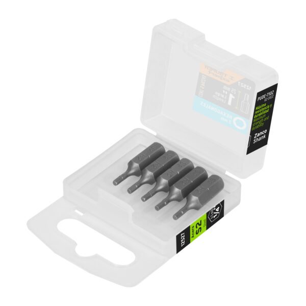 Estuche con 5 puntas hexagonales de 2 mm largo 1 Expert 12527