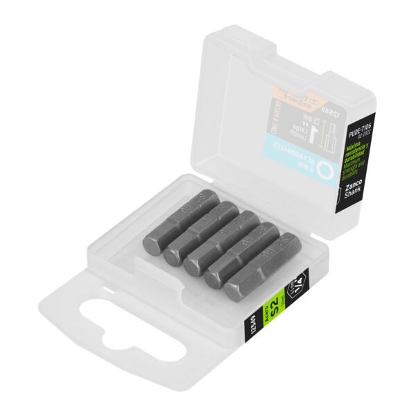 Estuche con 5 puntas hexagonales de 6 mm largo 1 Expert 12549