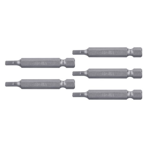 Estuche con 5 puntas hexagonales de 3 mm largo 2 Expert 12692