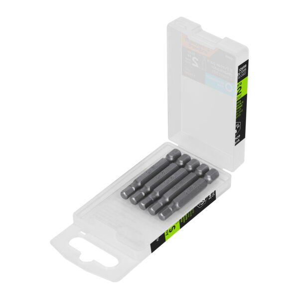 Estuche con 5 puntas hexagonales de 5 mm largo 2 Expert 12699