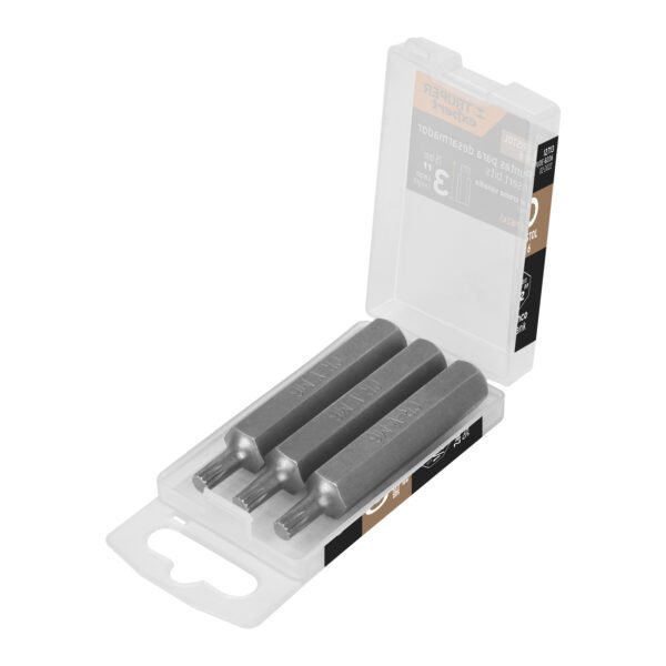 Estuche con 3 puntas bristol M6 largo 3 Truper Expert 12713