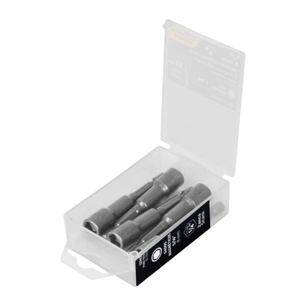 Estuche con 5 dados magnÃ©ticos de 6 mm largo 2-1/2 Expert 12946