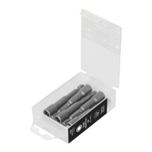 PUDE-9025.jpg Estuche con 5 dados magnéticos de 1/4 largo 2-1/2 Expert 12939