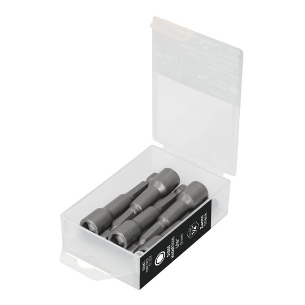 Estuche con 5 dados magnÃ©ticos de 5/16 largo 2-1/2 Expert 12942