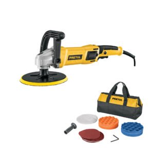 PULA-7P.jpg Pulidora velocidad variable 7 1200W c/accesorios PRETUL 28151