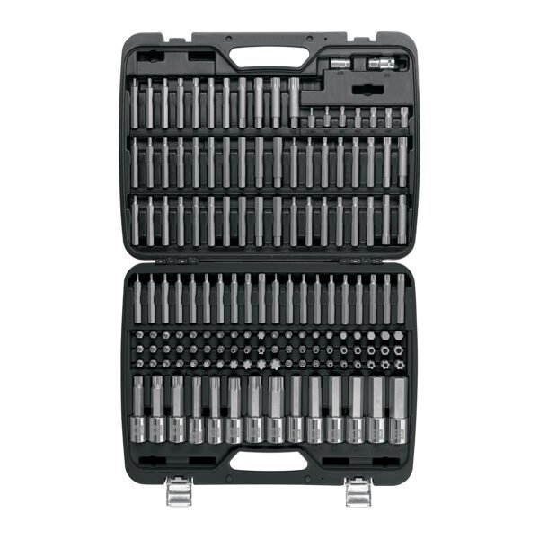 Jgo profesional de puntas y dados con punta p/mécanica 150pz 102520