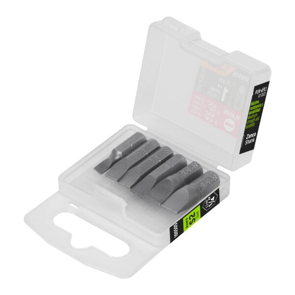 Estuche con 6 puntas planas combinadas largo 1 Expert 100505