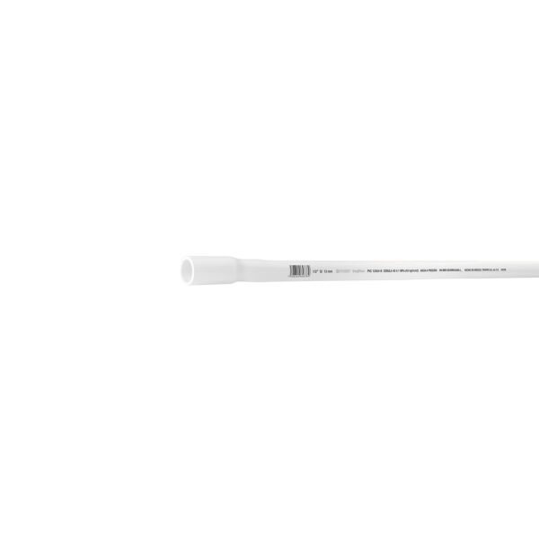 Tubo de 1/2 PVC hidráulico cédula 40 3m 0.7kg FOSET 43038