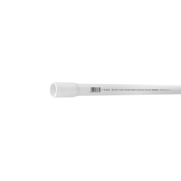 Tubo de 1 PVC hidráulico cédula 40 3m 1.4kg FOSET 43040