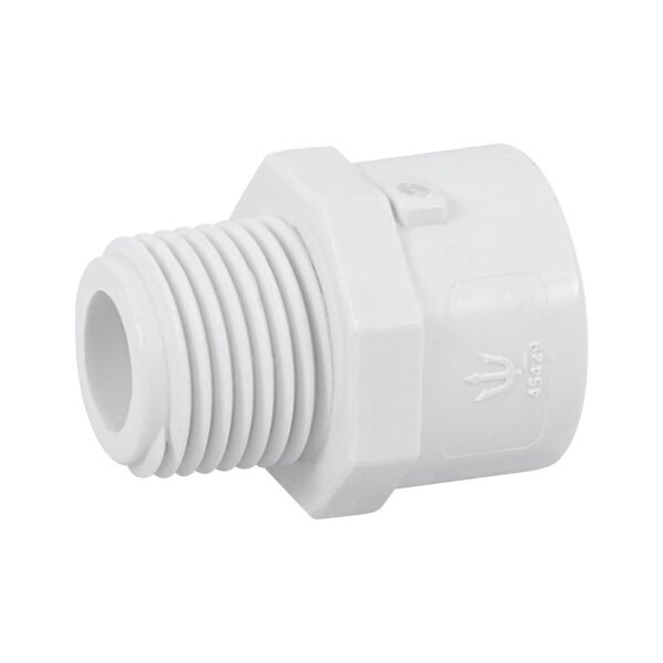Adaptador macho de PVC de 1/2 Foset 45429