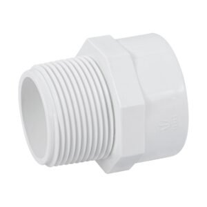 Adaptador macho de PVC de 1-1/4 Foset 45545