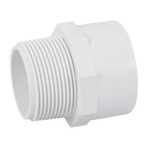 Adaptador macho de PVC de 1-1/2 Foset 45546