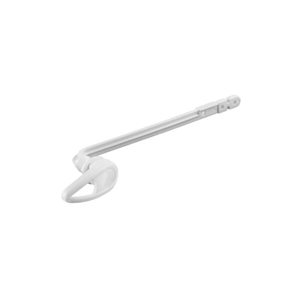 Palanca frontal plástica blanca para WC FOSET 45397