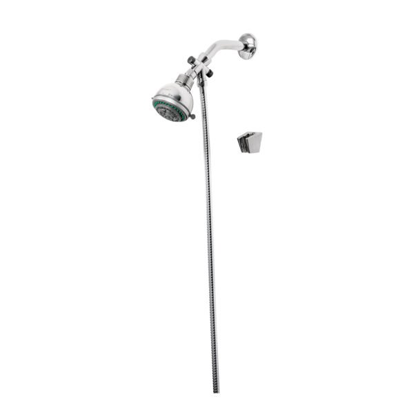 Regadera 3 con extensión tipo teléfono 5 funciones Aqua 49433