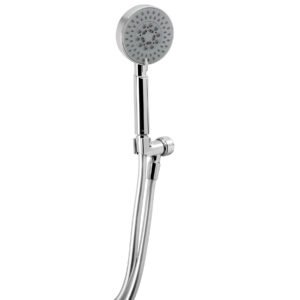 R-012.jpg Regadera cromo de teléfono 4 con soporte Foset Element 45165