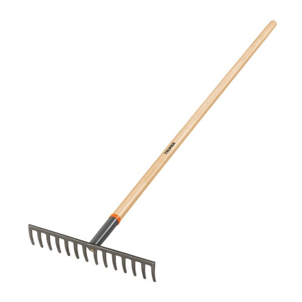 Rastrillo recto de 14 dientes mango de 54 Truper 100493