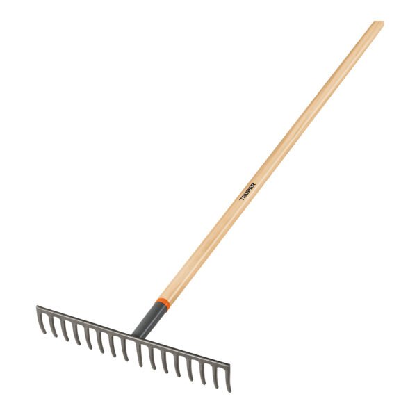 Rastrillo recto de 16 dientes mango de 60 Truper 17880