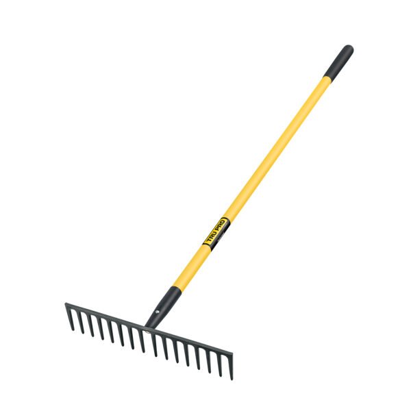 Rastrillo recto reforzado 16 dientes mgo fibra d/vidrio 60 17894
