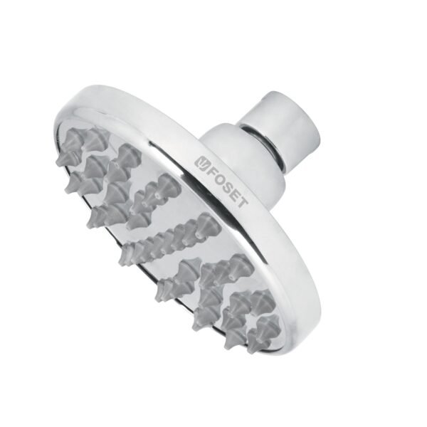 Regadera cromo 4 plato redondo sin brazo Foset Element 49581