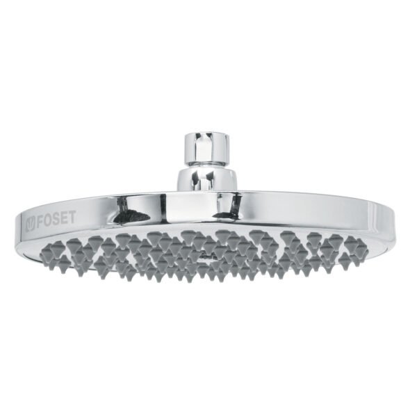 Regadera cromo 8 plato redondo sin brazo Foset Element 49583