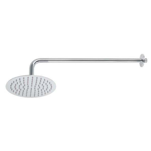 Regadera plato redondo 8 con brazo cromo FOSET RIVIERA 45075