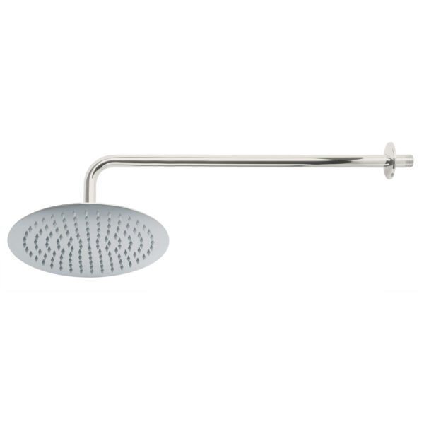 Regadera plato redondo 10 con brazo cromo FOSET RIVIERA 45077