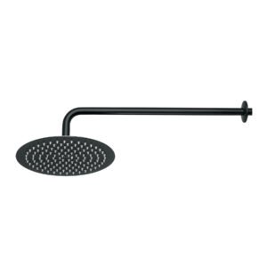 R-311M.jpg Regadera plato redondo 10 con brazo negro FOSET RIVIERA 44825