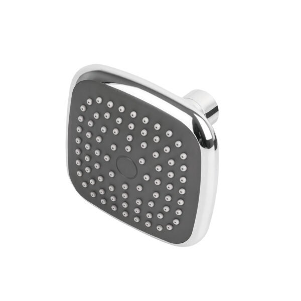 Regadera cuadrada de ABS 3-3/4 sin brazo Foset Basic 45066
