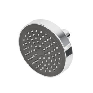 Regadera redonda de ABS 4-1/4 sin brazo Foset Basic 45068