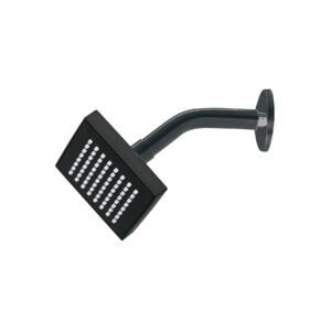 R-403M.jpg Regadera cuadrada ABS 4 acabado negro mate con brazo Foset 46744