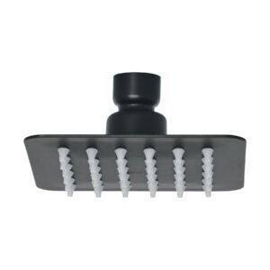 R-413SM.jpg Regadera cuadrada 4 acero inox sin brazo negro Tubig 47747