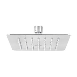 R-414S.jpg Regadera cuadrada 6 acero inox sin brazo cromo Túbig 47737