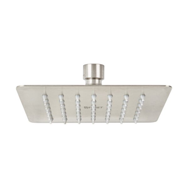 Regadera cuadrada 6 acero inox sin brazo satín Túbig 47743
