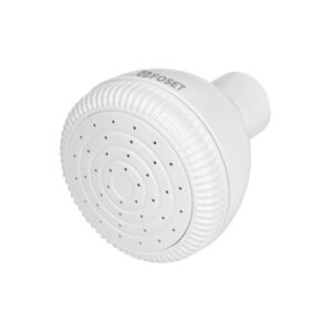 Regadera redonda de ABS 2-1/2 sin brazo Foset Basic 49256