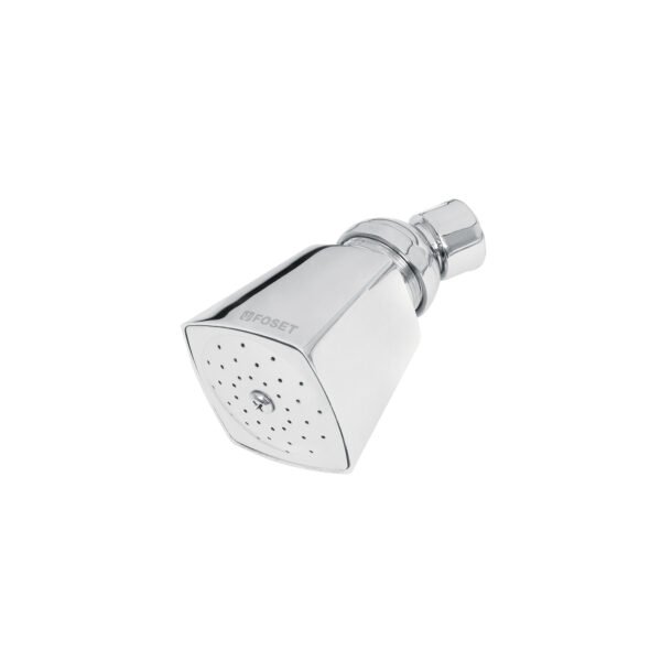 Regadera cuadrada metálica 2 sin brazo Foset Aqua 44494