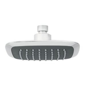 R-510S.jpg Regadera cuadrada plato ancho 6 gris-cromo sin brazo Aero 49454