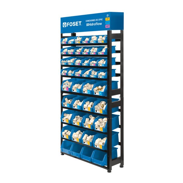 Rack con conexiones CPVC Foset 55857