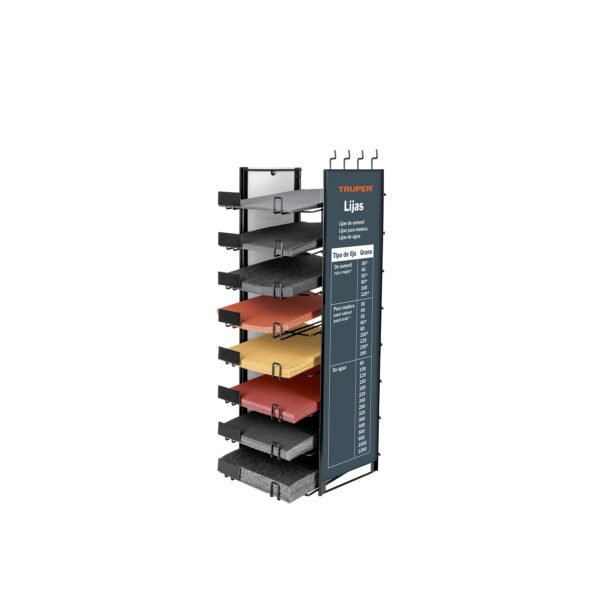 Rack para lijas Truper 50208