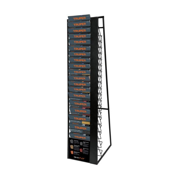 Rack para 19 hojas de lija Truper 51578