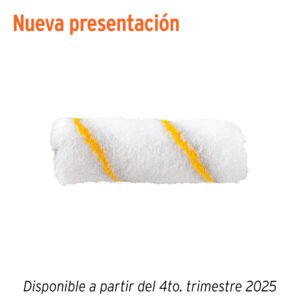 Bolsa c/2 felpas p/mini rodillo de poliéster 4x3/8 TRUPER 13911