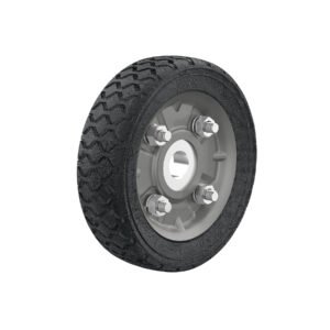 RD-51.jpg Rueda de hule sólido 5 para diablo un balero Pretul 45478