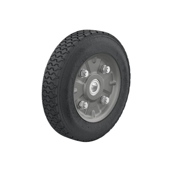 Rueda de hule sólido 8 para diablo doble balero Pretul 45485
